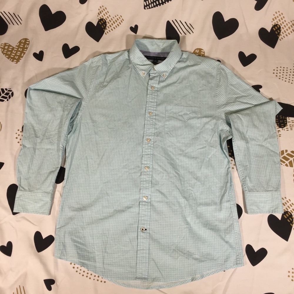 Tommy Hilfiger Custom Fit Long Sleeve Shirt